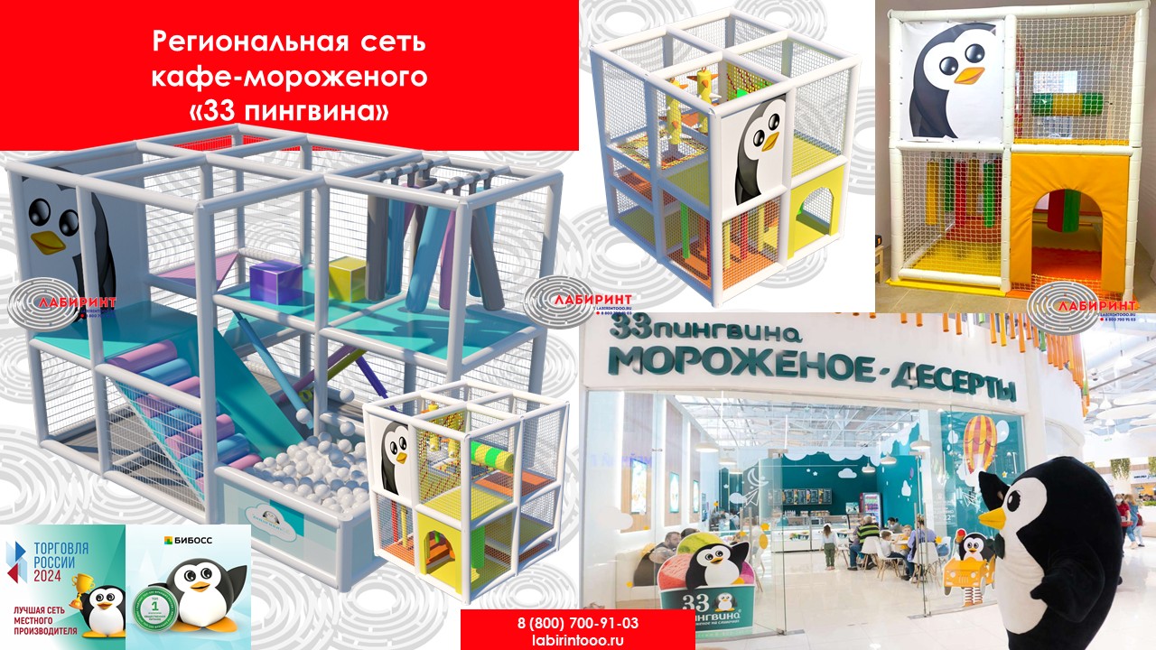Региональная сеть кафе-мороженого 